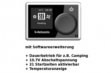Standheizung Zuheizer Dauerbetrieb Webasto MultiControl für VW T5